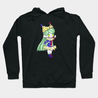 Green Clown Hoodie